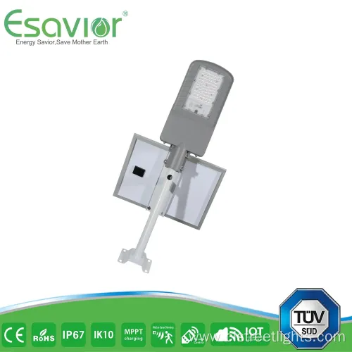 Esavior 40W Waterproof All-in-One LED Solar Street Light